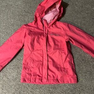 Columbia Kids Bright Pink Raincoat